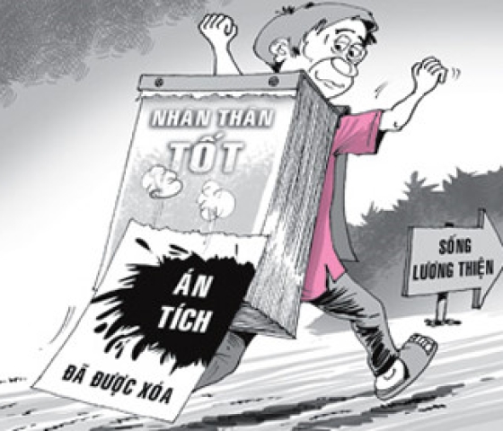 Án tích cho người chưa thành niên?