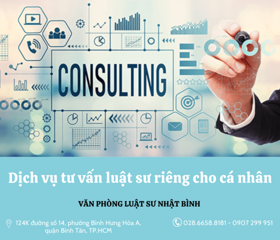 Dịch vụ tư vấn luật sư riêng cho cá nhân