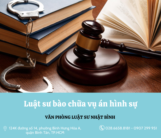 Luật sư bào chữa vụ án hình sự