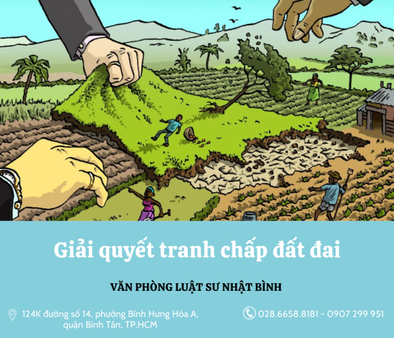 Giải quyết tranh chấp đất đai