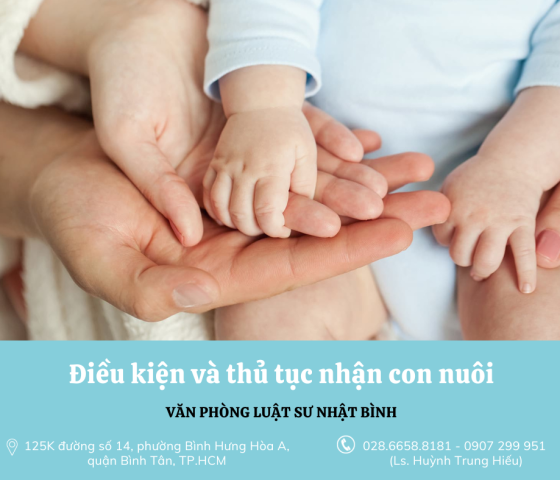 Điều kiện và thủ tục nhận con nuôi