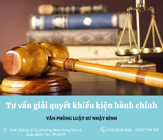 Tư vấn giải quyết khiếu kiện hành chính