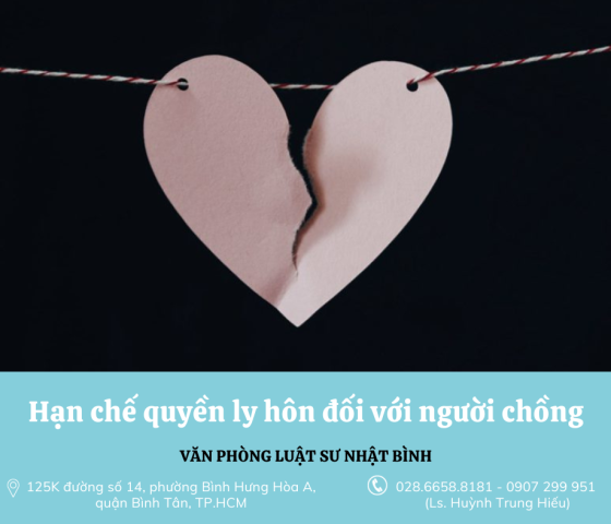 Hạn chế quyền ly hôn đối với người chồng