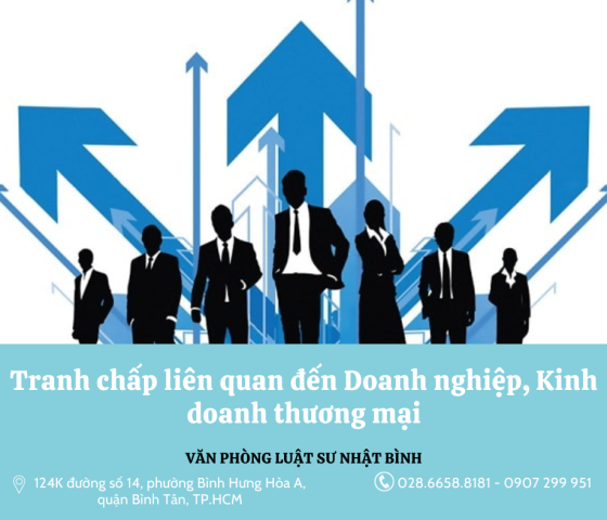 Tranh chấp liên quan đến Doanh nghiệp, Kinh doanh thương mại