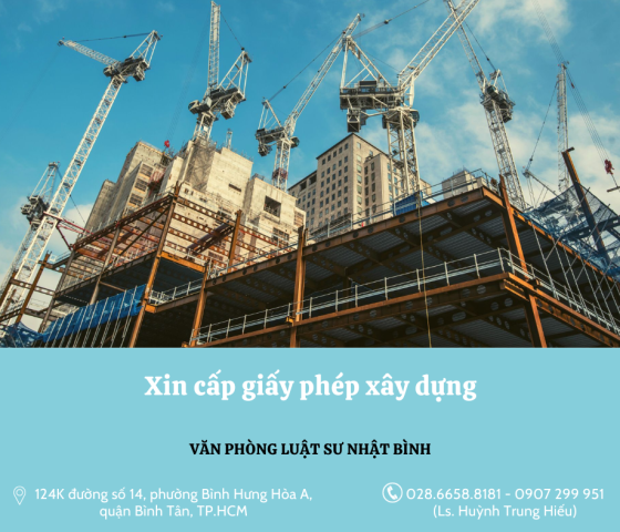 Xin cấp giấy phép xây dựng