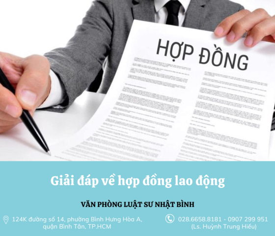 Giải đáp về Hợp đồng lao động