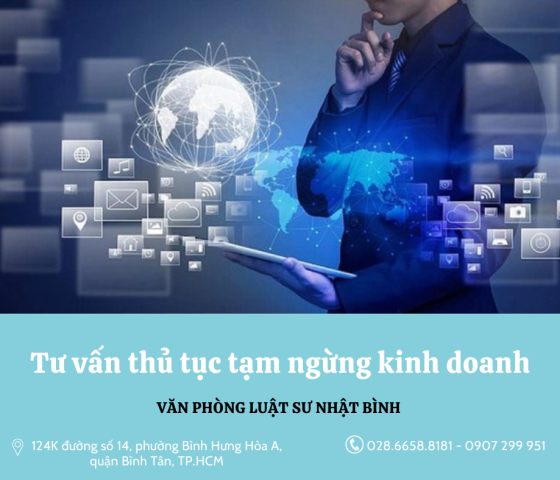 Tư vấn thủ tục tạm ngừng kinh doanh