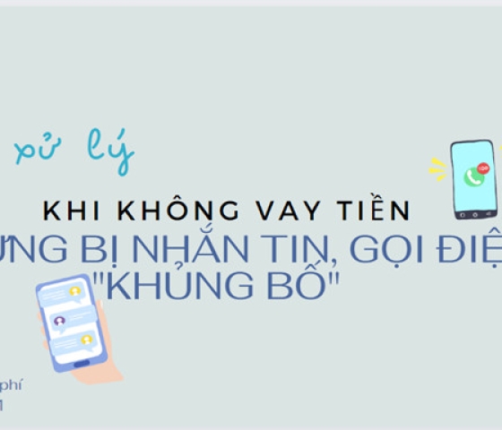 Cách xử lý khi không vay tiền nhưng vẫn bị số điện thoại lạ làm phiền