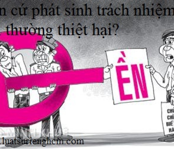 Căn cứ phát sinh trách nhiệm bồi thường thiệt hại? Nguyên tắc bồi thường thiệt hại? Xác định thiệt hại do sức khỏe bị xâm phạm?