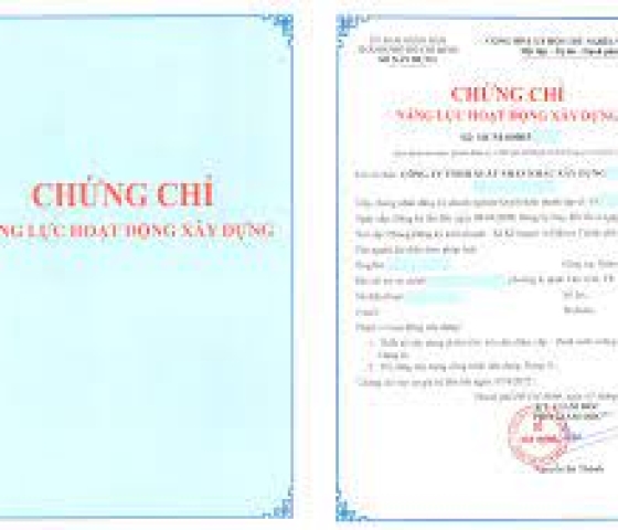 CHỨNG CHỈ NĂNG LỰC XÂY DỰNG LÀ GÌ? CÓ BẮT BUỘC PHẢI CÓ KHÔNG?