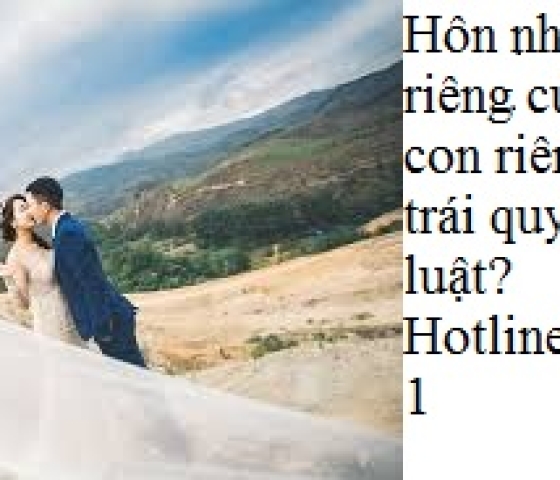 Con riêng của vợ - con riêng của chồng kết hôn có trái với quy định của pháp luật?