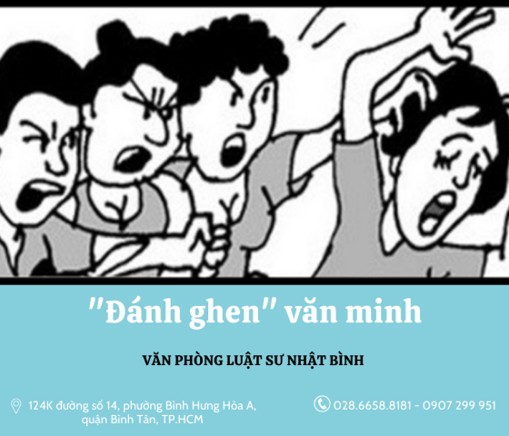 “ĐÁNH GHEN” VĂN MINH KHI VỢ/CHỒNG NGOẠI TÌNH