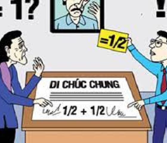 DI CHÚC CHUNG CỦA VỢ CHỒNG THAY ĐỔI RA SAO, KHI MỘT NGƯỜI CHẾT TRƯỚC?
