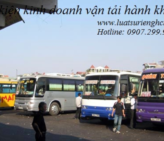 Điều kiện kinh doanh vận tải hành khách?