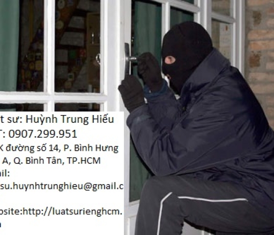 Giai đoạn chuẩn bị phạm tội của tội trộm cắp tài sản - trách nhiệm về hành vi đó như thế nào?