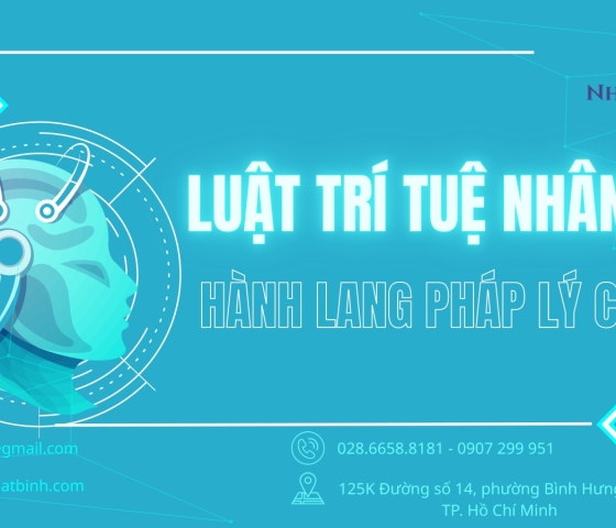 LUẬT TRÍ TUỆ NHÂN TẠO – HÀNH LANG PHÁP LÝ CHO AI