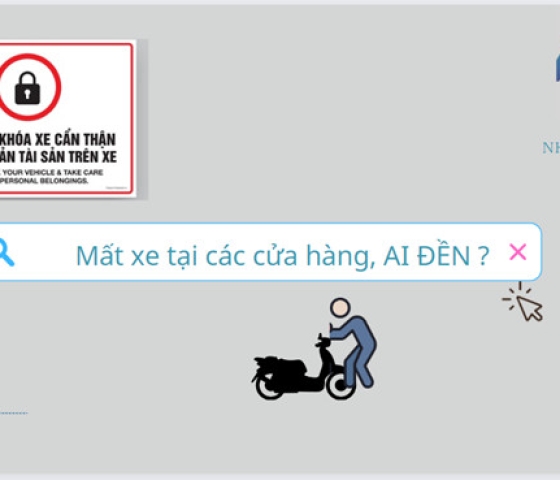 Mất xe tại các cửa hàng, ai đền ?