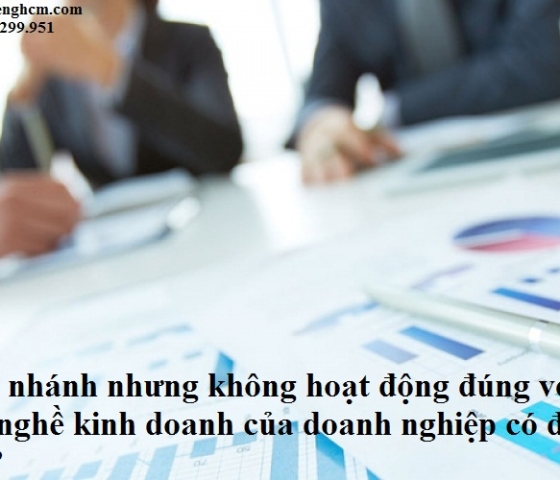 Thủ tục pháp lý, mối quan hệ giữa chi nhánh  với công ty mẹ