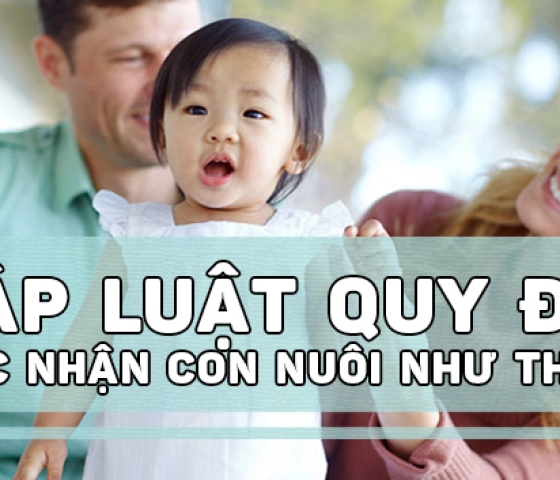 Quy định của pháp luật về việc nhận con nuôi