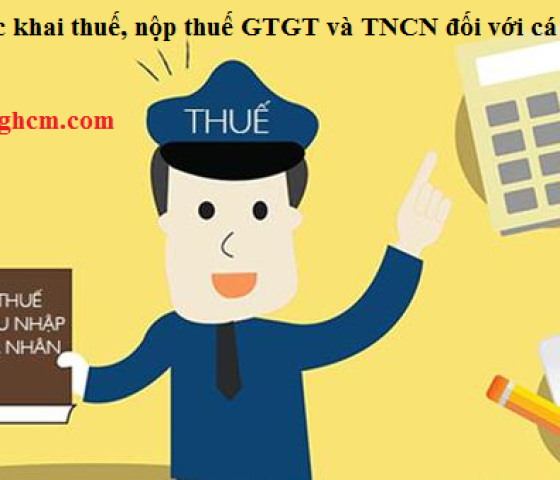 Quy định về việc khai thuế, nộp thuế GTGT và TNCN đối với cá nhân có tài sản cho thuê!