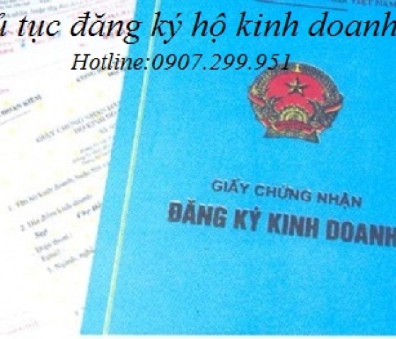 Thủ tục đăng ký hộ kinh doanh?