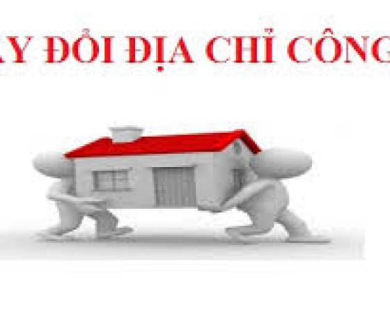 THỦ TỤC THAY ĐỔI ĐỊA CHỈ CÔNG TY CÙNG QUẬN