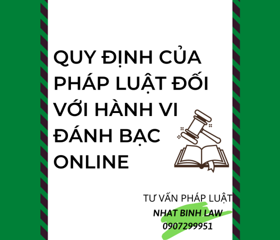 Xử phạt hành vi đánh bạc online